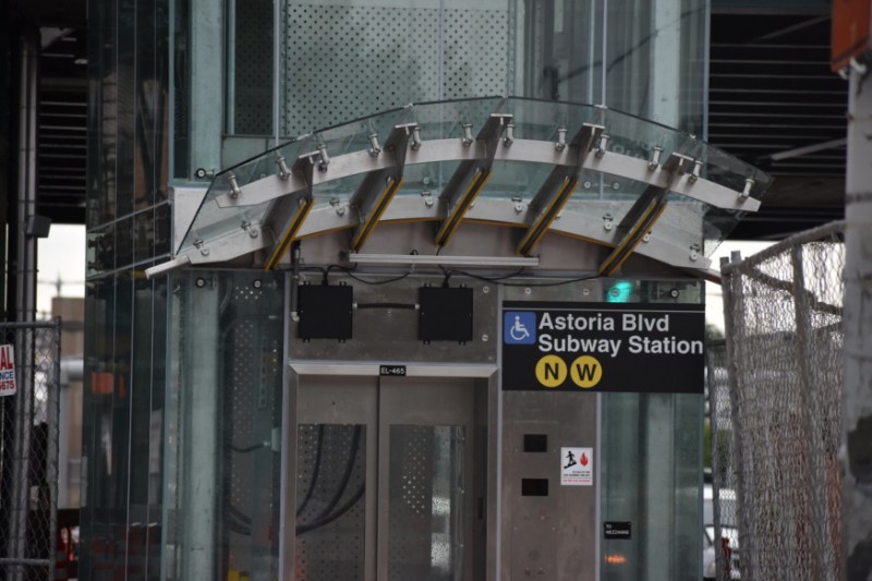 2-ASTORIA SUBWAY STATION'S NEW ELEVATORS PUT INTO SERVICE